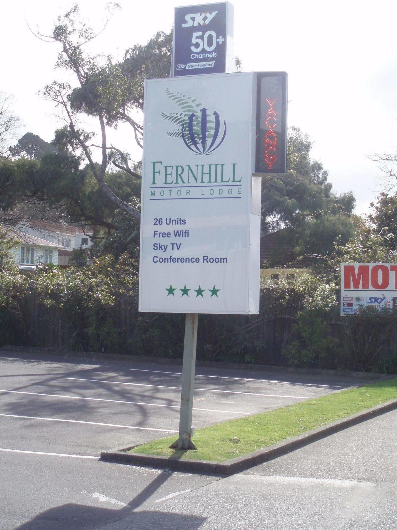 Fernhill Motor Lodge Lower Hutt Exterior foto